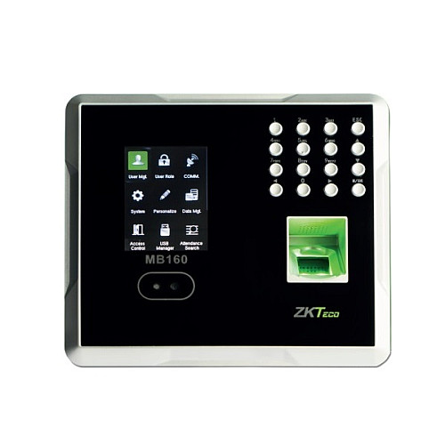 Máy chấm công nhận diện khuôn mặt và vân tay ZKTeco MB160